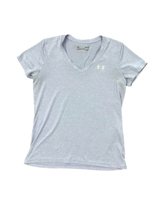 Athletic Top Ss By Under Armour In Purple, Size:S