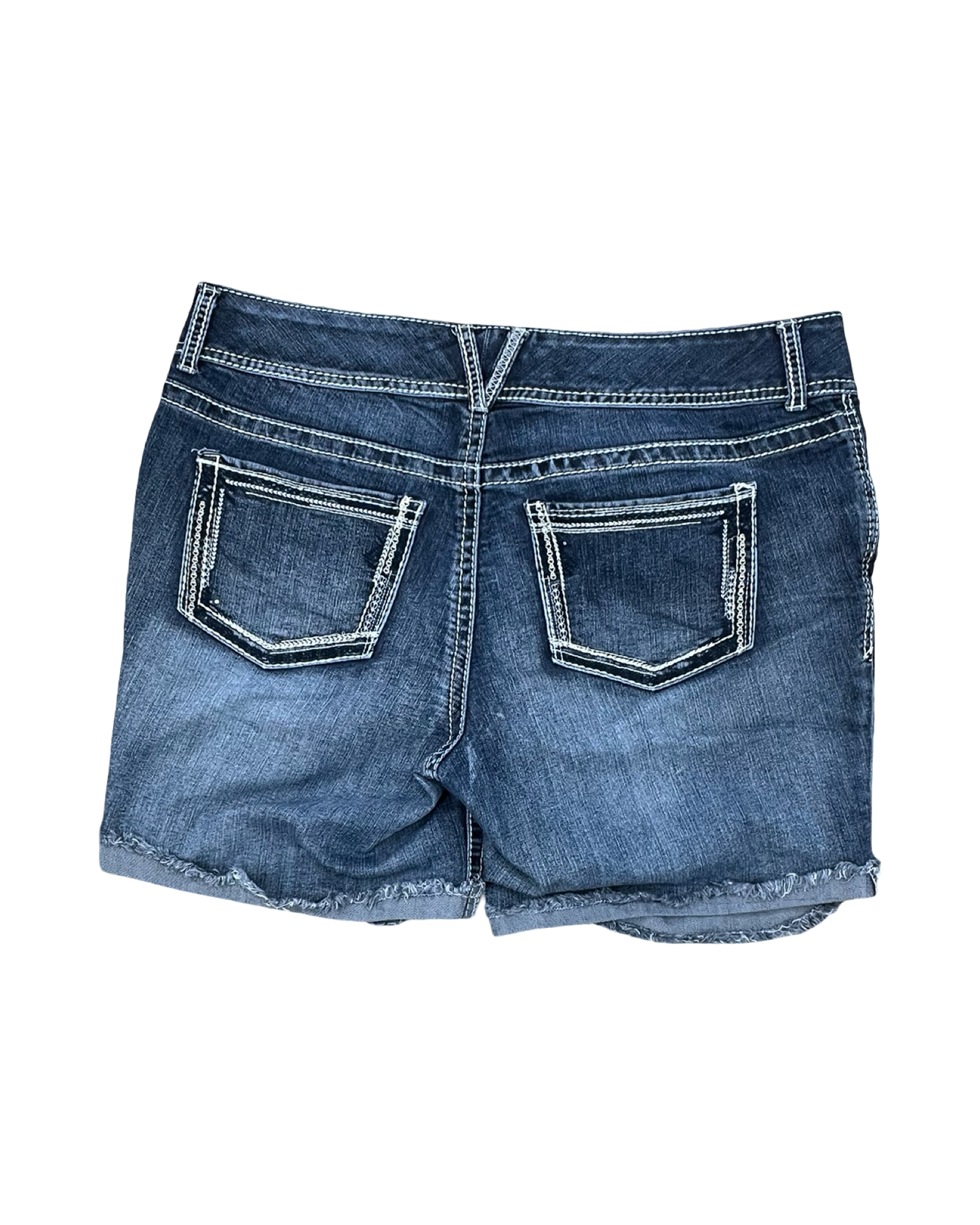 Shorts By Maurices In Blue Denim, Size:16