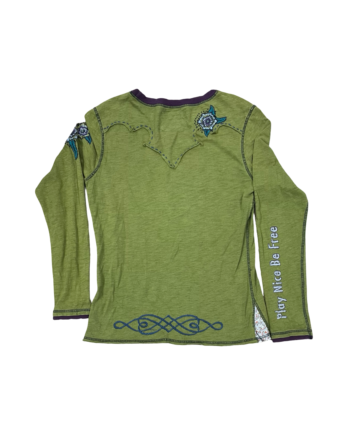Top Ls By Double D Ranch In Green, Size:M