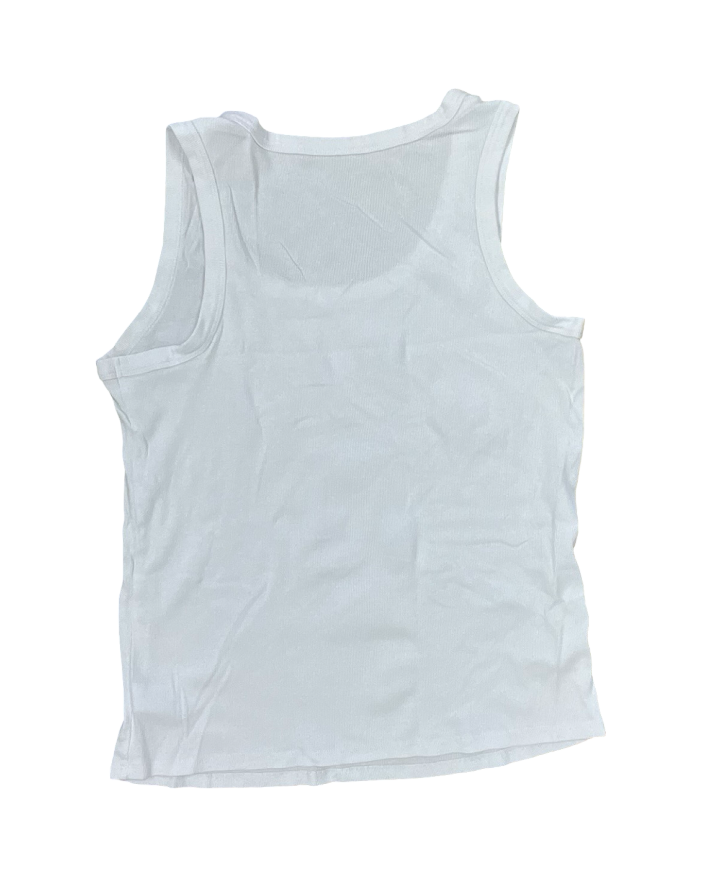 Tank Top By Dip In White, Size:1X