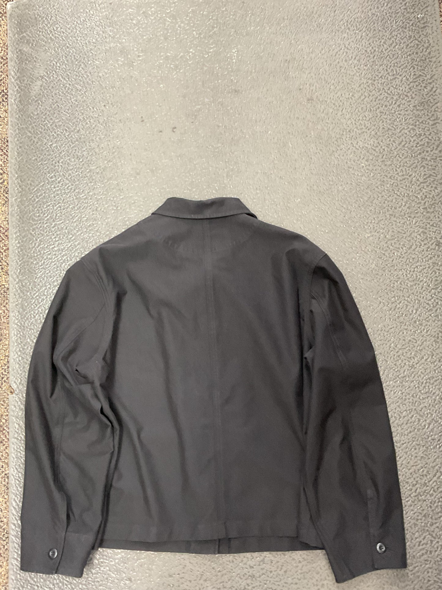 Jacket Shirt By Clothes Mentor In Black, Size:L