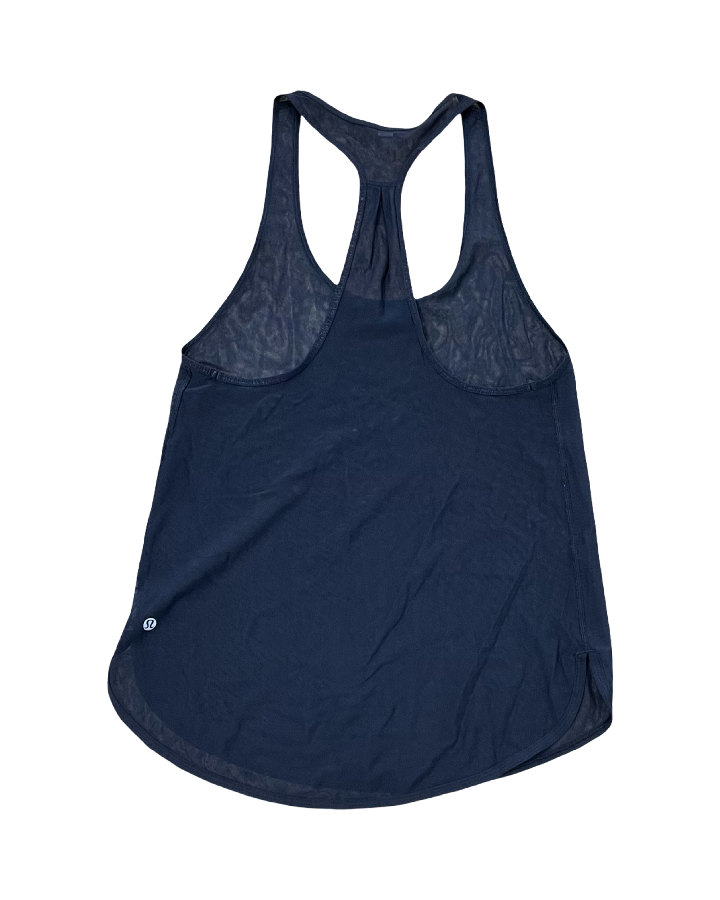 Athletic Tank Top By Lululemon In Grey, Size:6