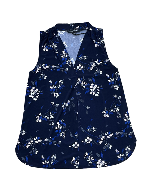 Top Sleeveless By 41 Hawthorn In Blue, Size:Xsp
