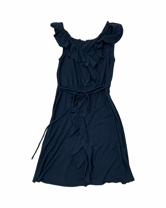 Dress Casual Midi By J. Crew In Black, Size:Xs