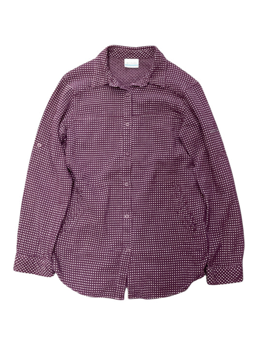 Top Ls By Columbia In Maroon, Size:M
