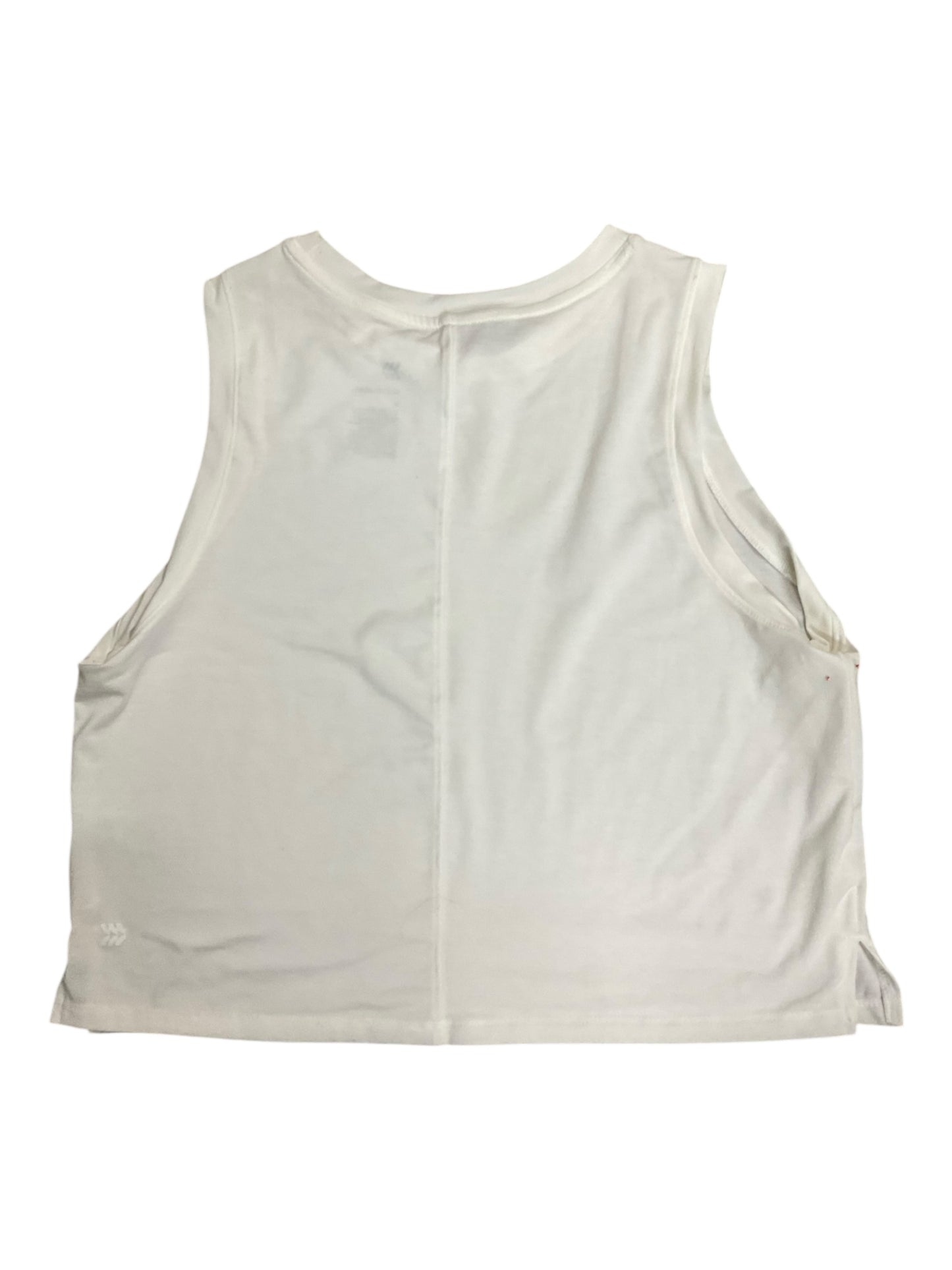 Athletic Tank Top By All In Motion In White, Size:M