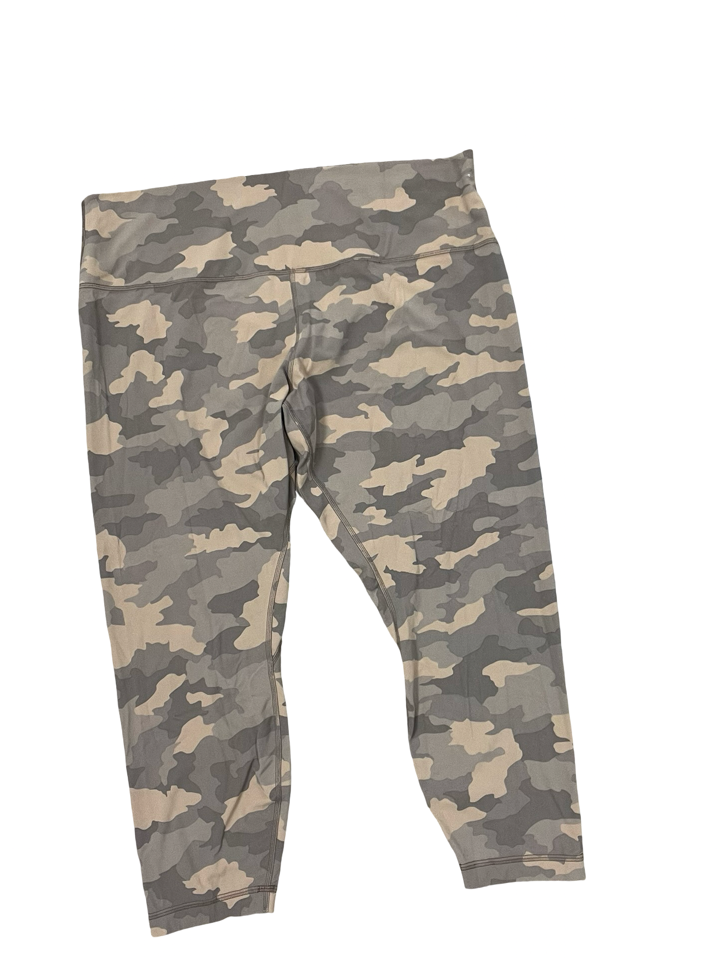 Athletic Leggings By Lululemon In Tan, Size:2X
