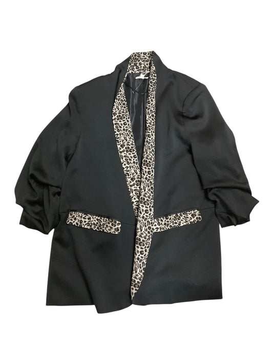Blazer By Clothes Mentor In Black, Size:2X