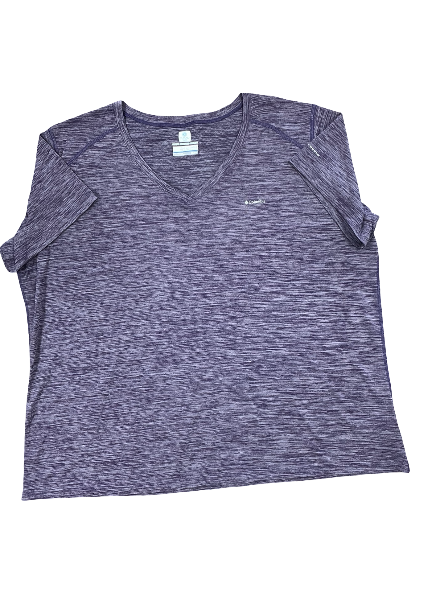 Top Ss By Columbia In Purple, Size:3X