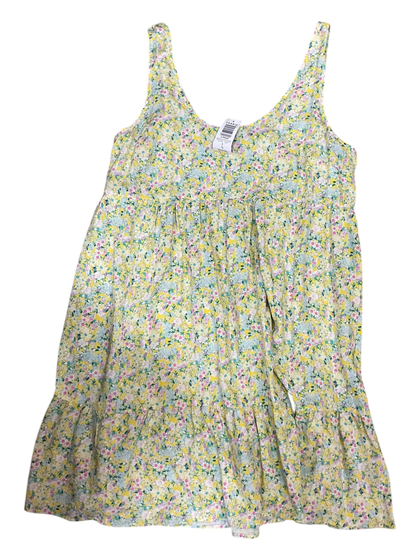 Dress Casual Short By Torrid In Yellow, Size:12