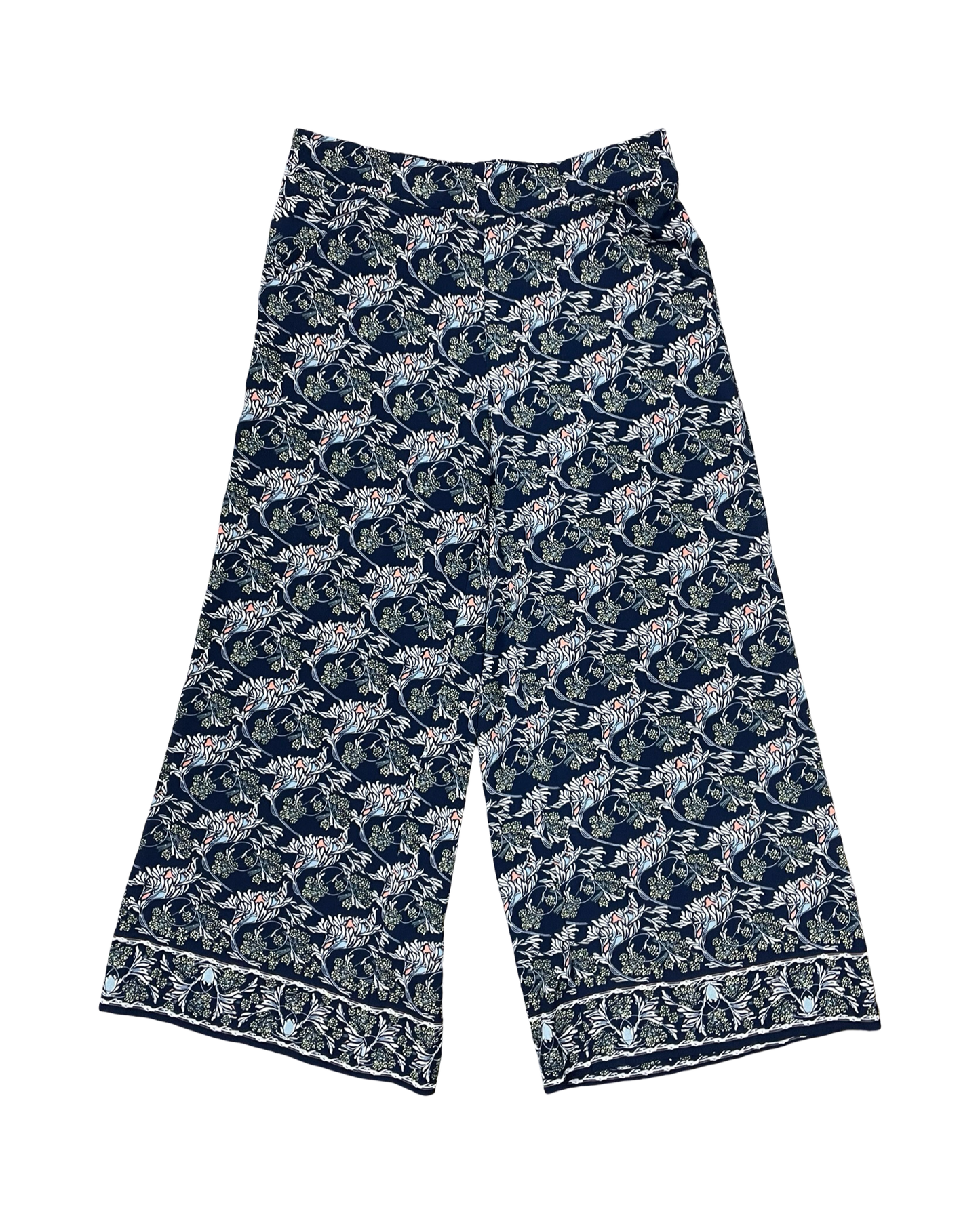 Pants Cropped By Max Studio In Blue, Size:M