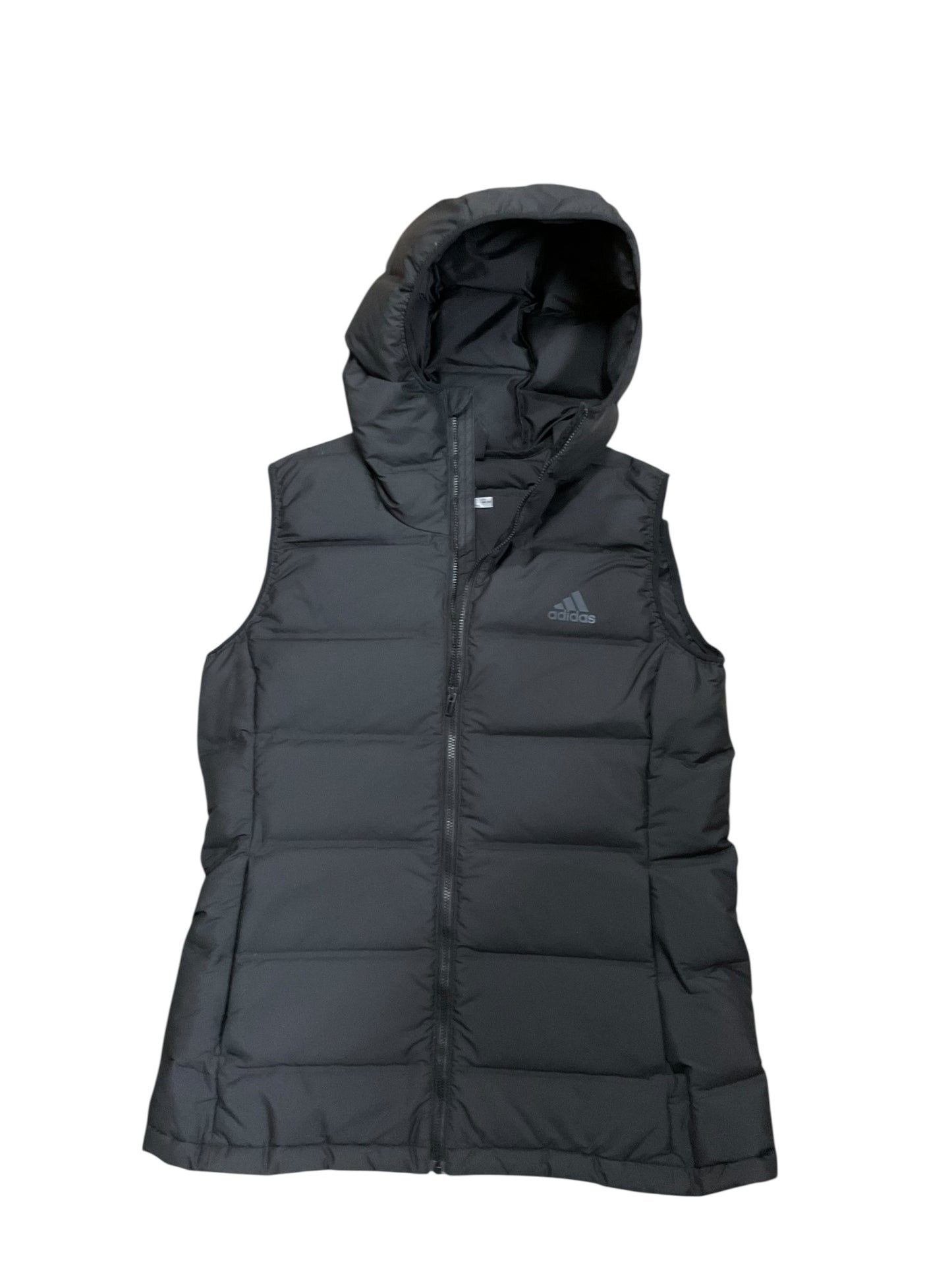 Vest Puffer & Quilted By Adidas In Black, Size:M