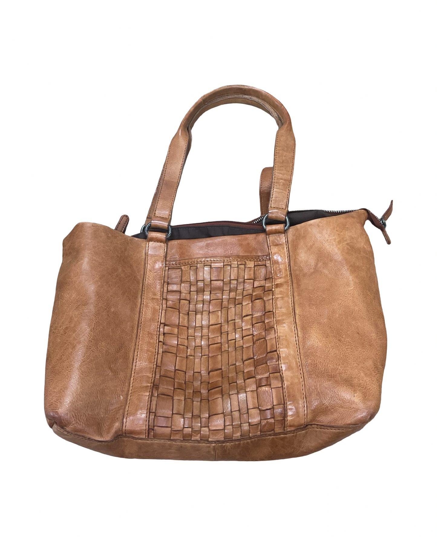Handbag By Clothes Mentor In Bronze, Size:Large