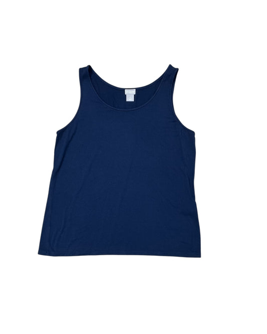 Tank Top By Chicos In Blue, Size:M