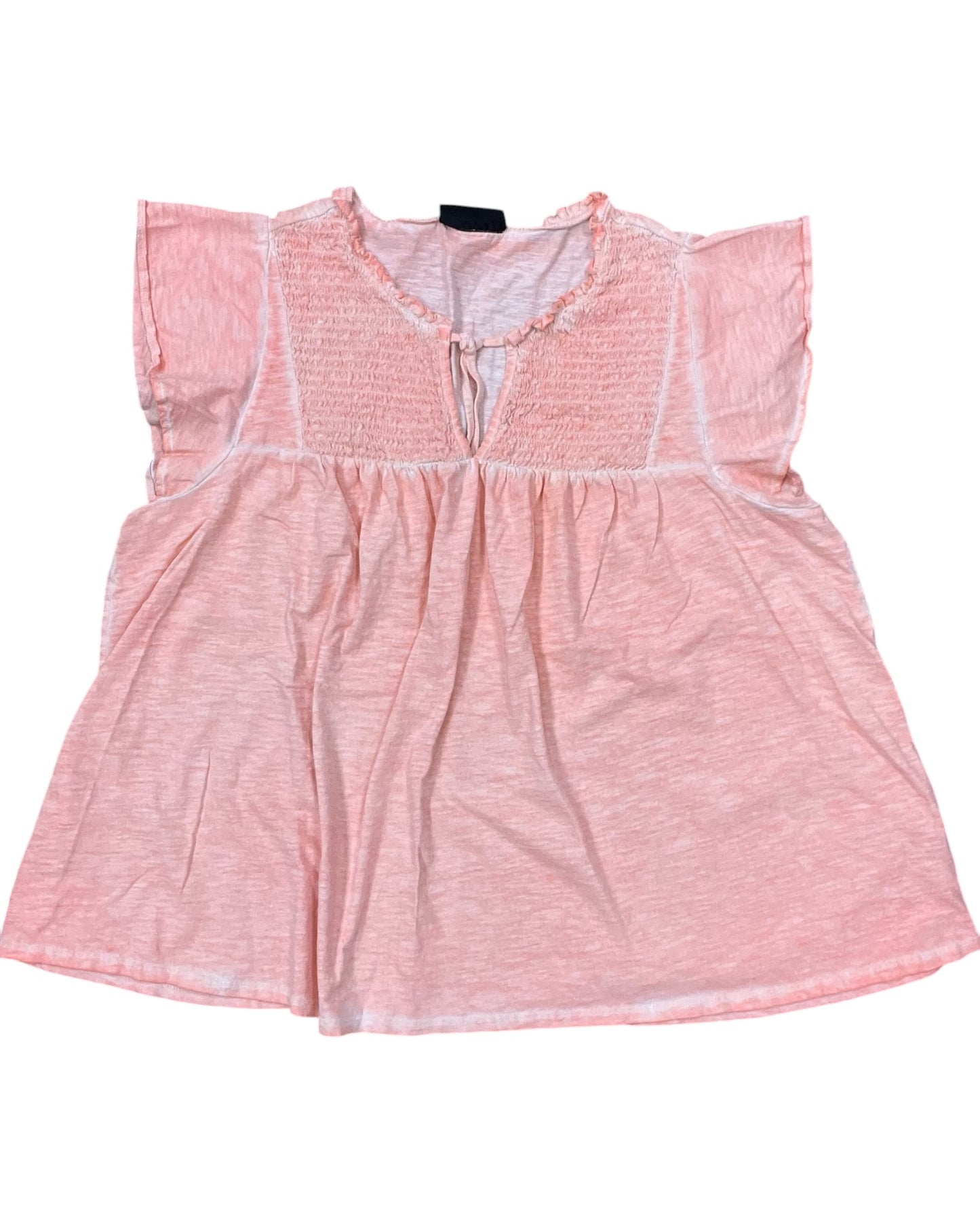 Top Ss By Lane Bryant In Orange, Size:3X