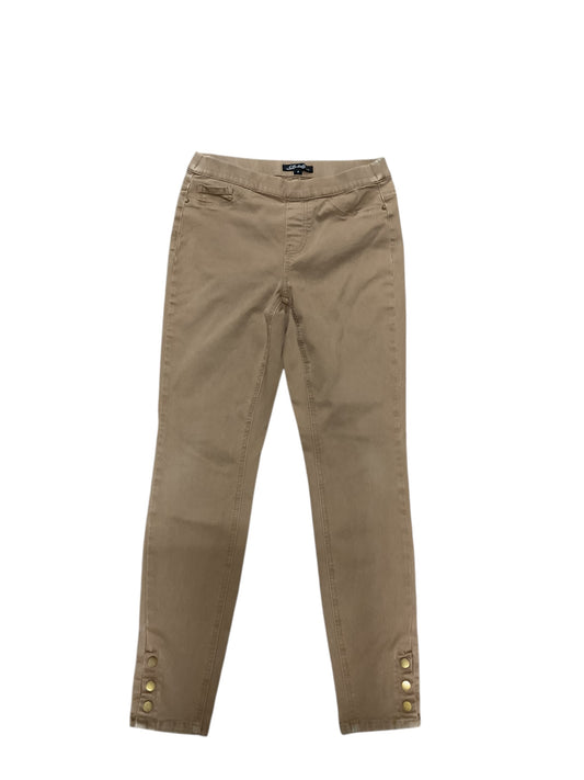 Jeans Skinny By Charlie B In Brown, Size:4