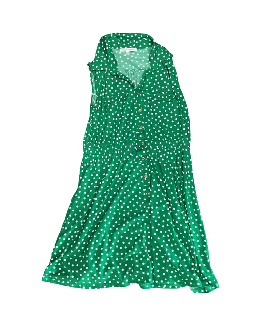 Dress Casual Midi By Clothes Mentor In Green, Size:Mp