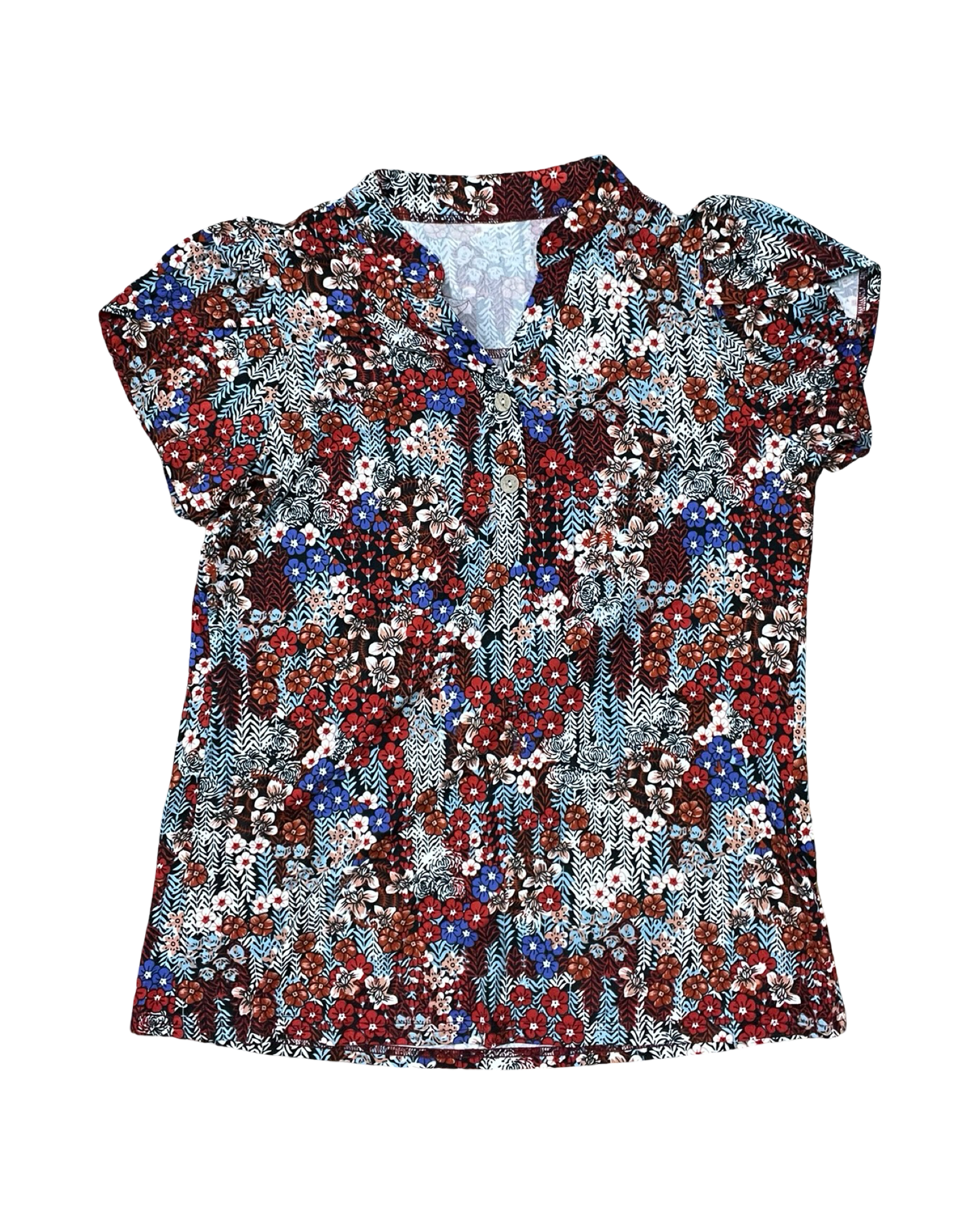 Top Ss By Clothes Mentor In Red, Size:S
