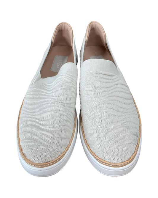Shoes Sneakers By Cma In Tan & White, Size:10