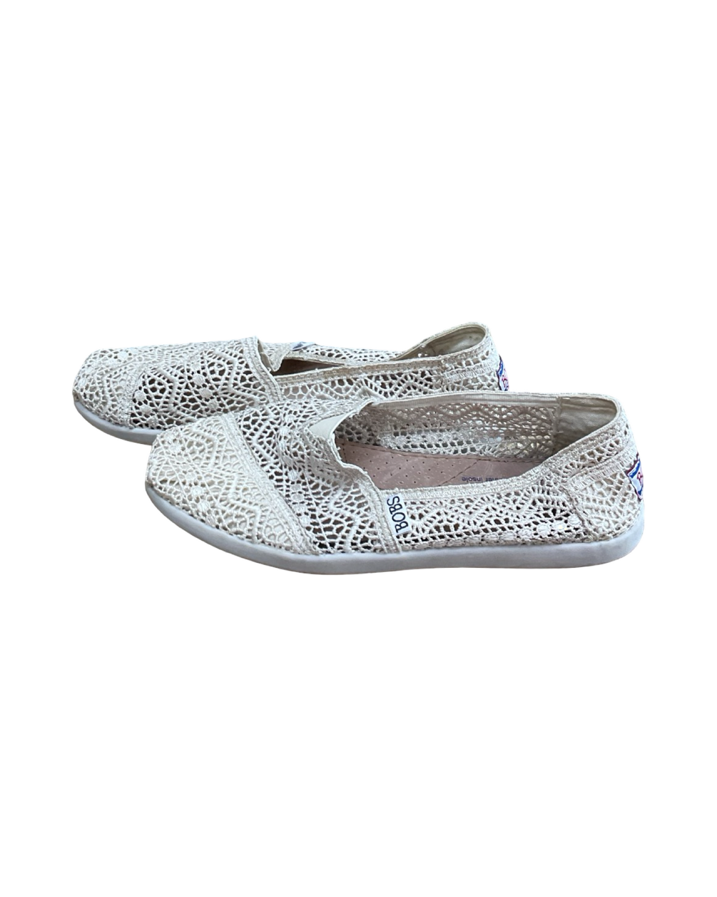 Shoes Flats By Bobs In Cream, Size:7