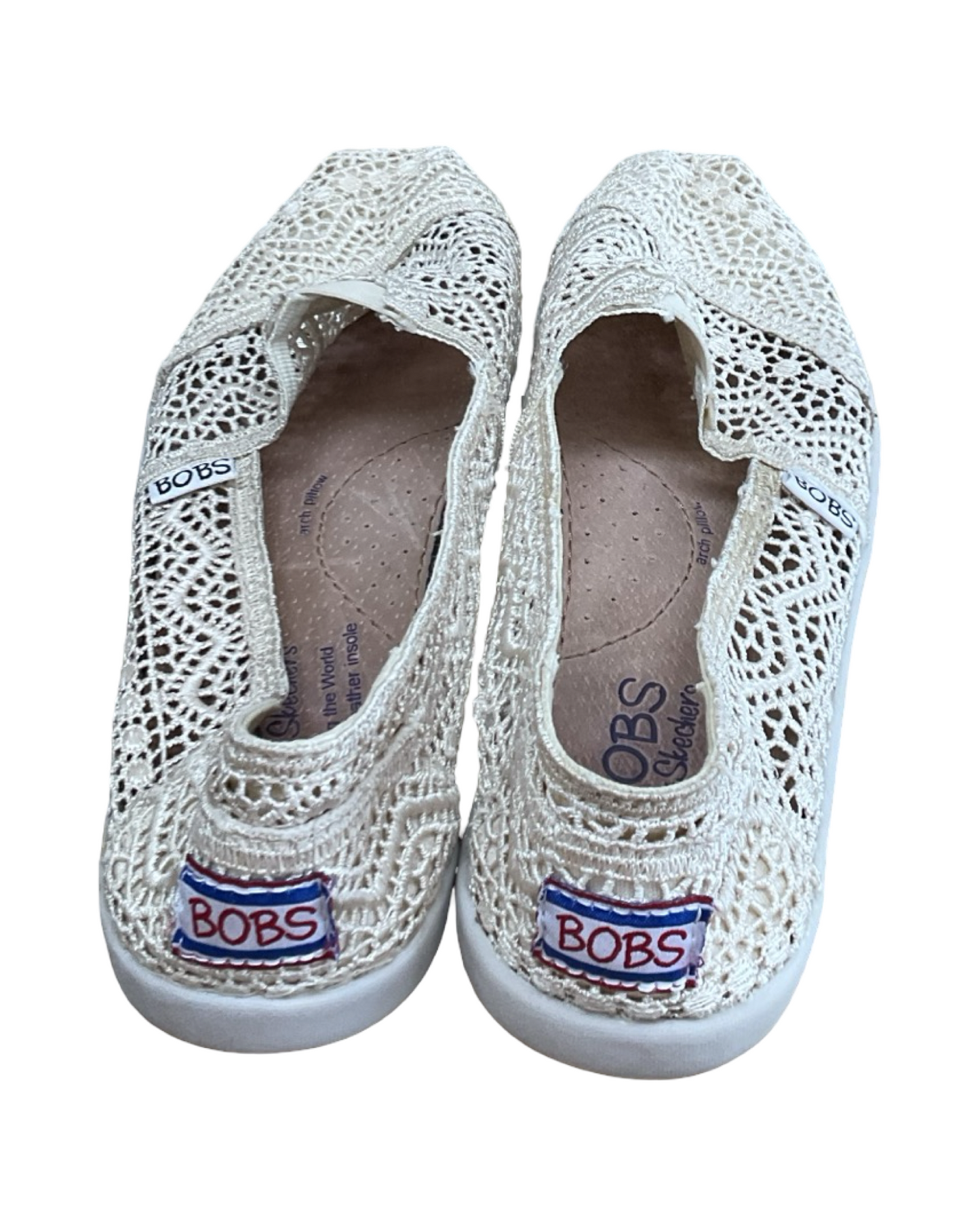Shoes Flats By Bobs In Cream, Size:7