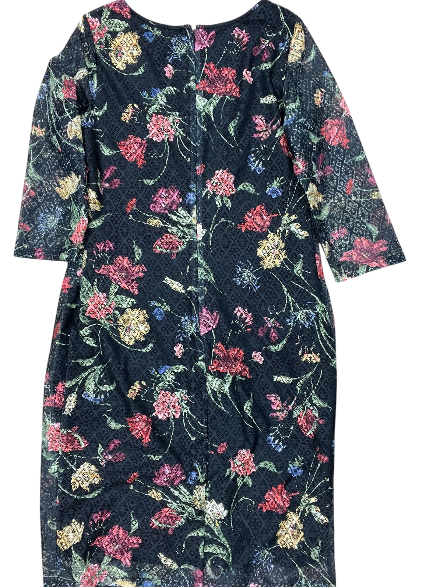 Dress Casual Midi By Long Tall Sally In Black, Size:L