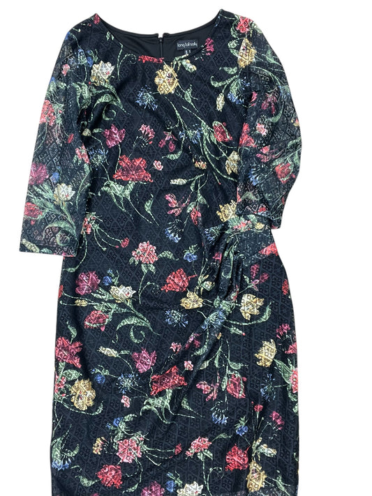 Dress Casual Midi By Long Tall Sally In Black, Size:L