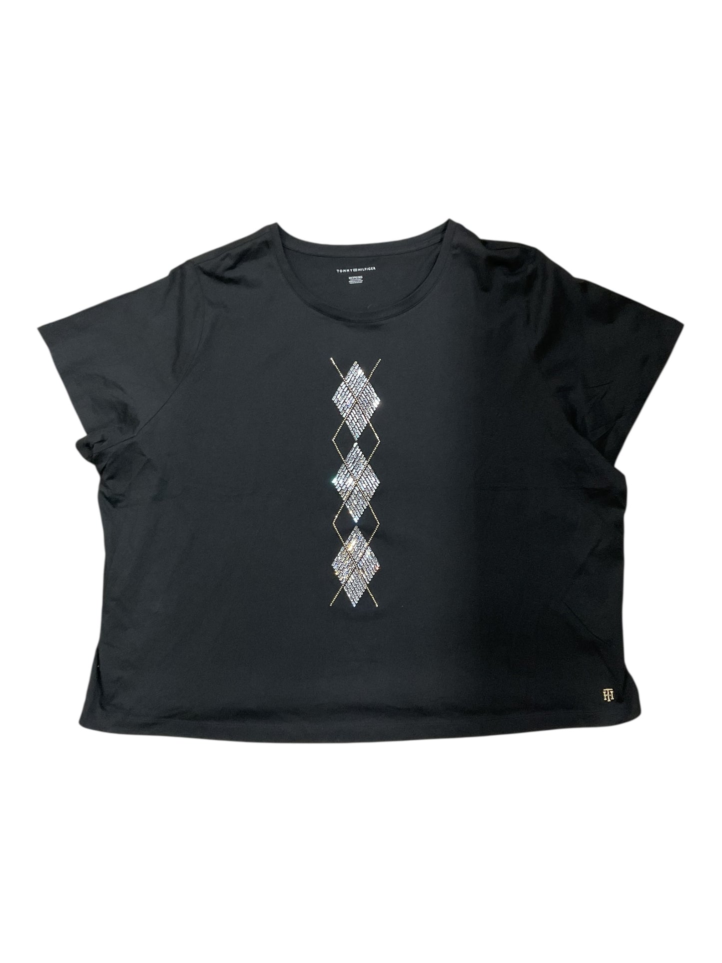 Top Ss By Tommy Bahama In Black, Size:3X