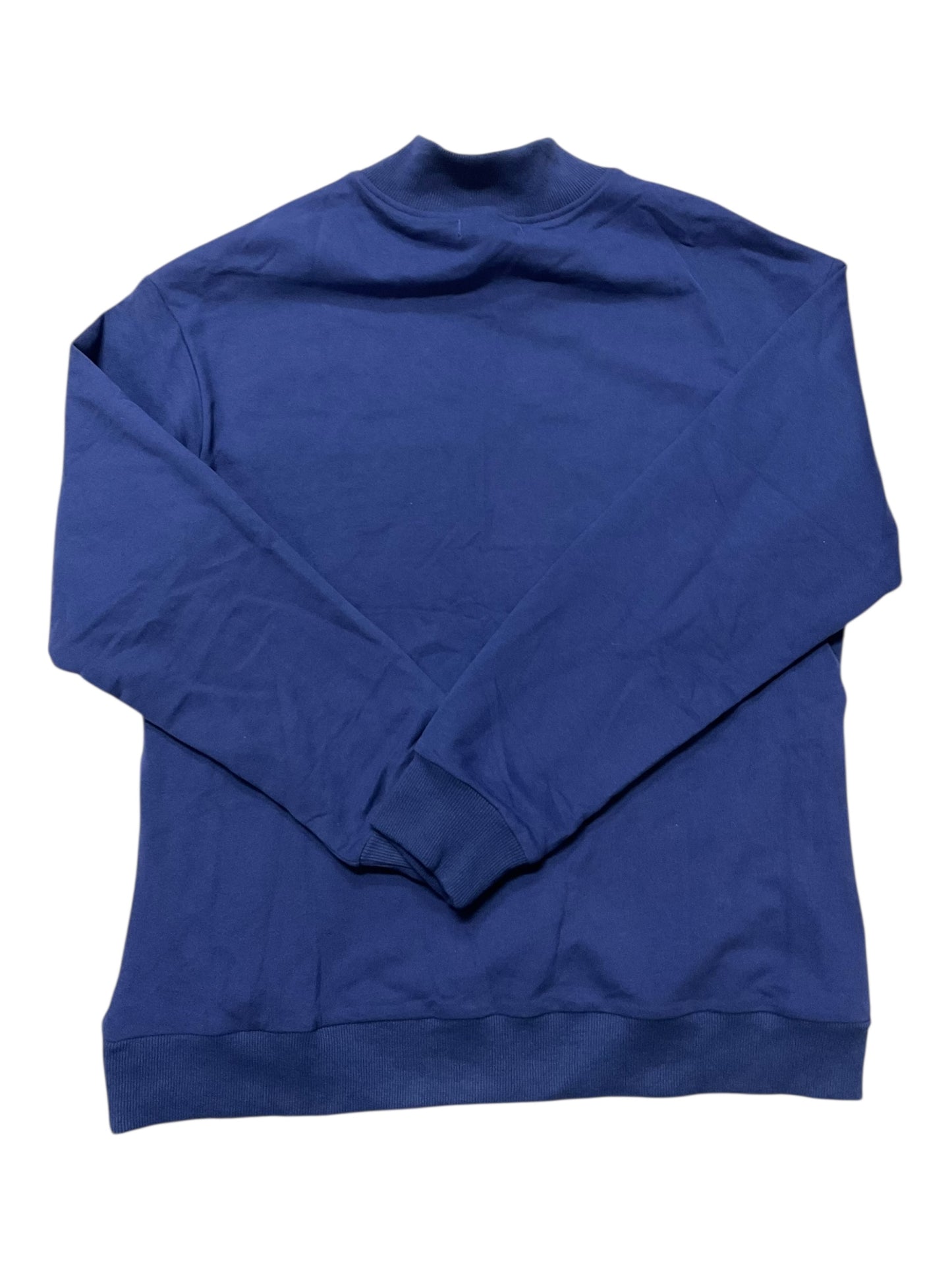 Sweatshirt Crewneck By Clothes Mentor In Navy, Size:M