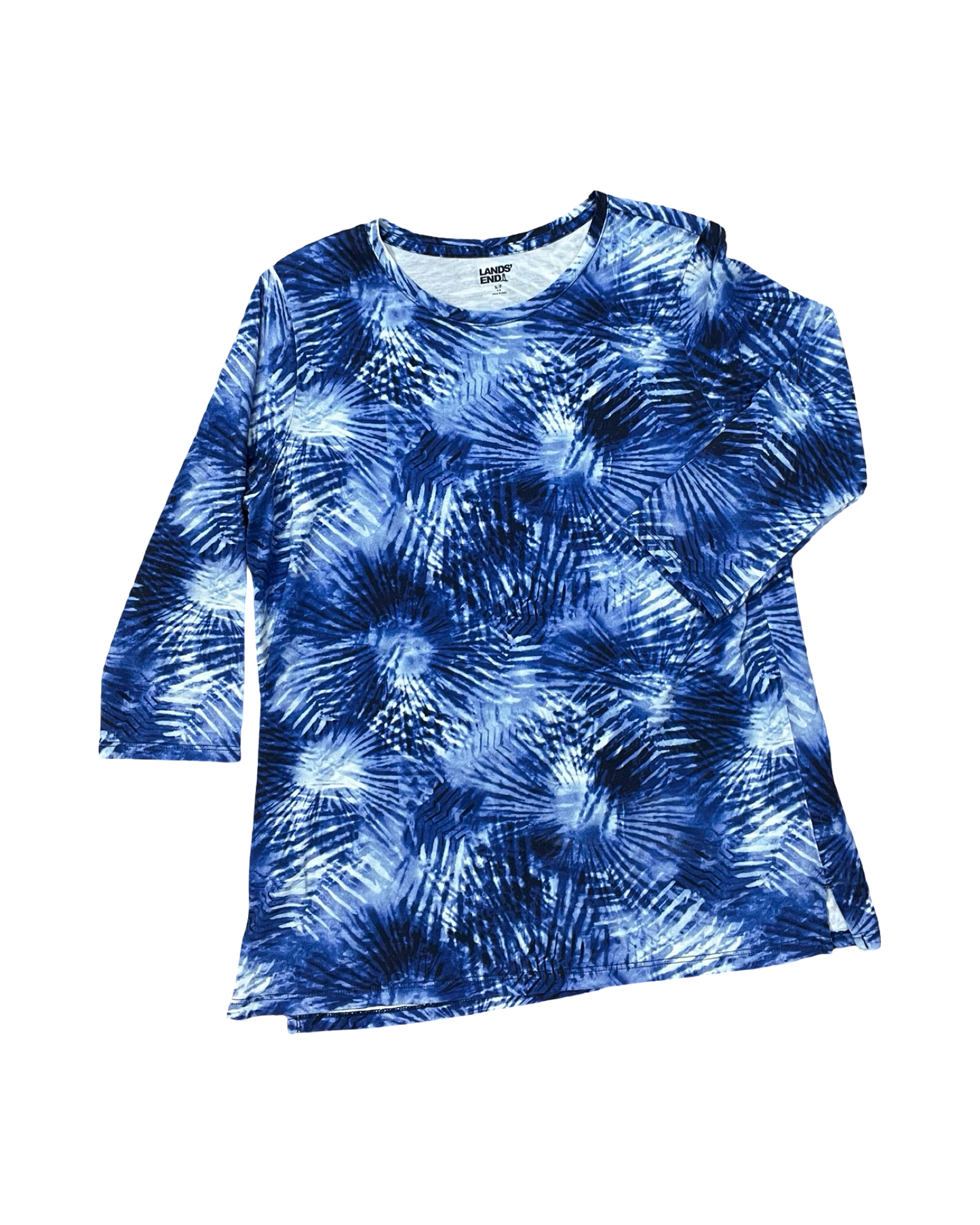 Top Ss By Lands End In Blue, Size:S