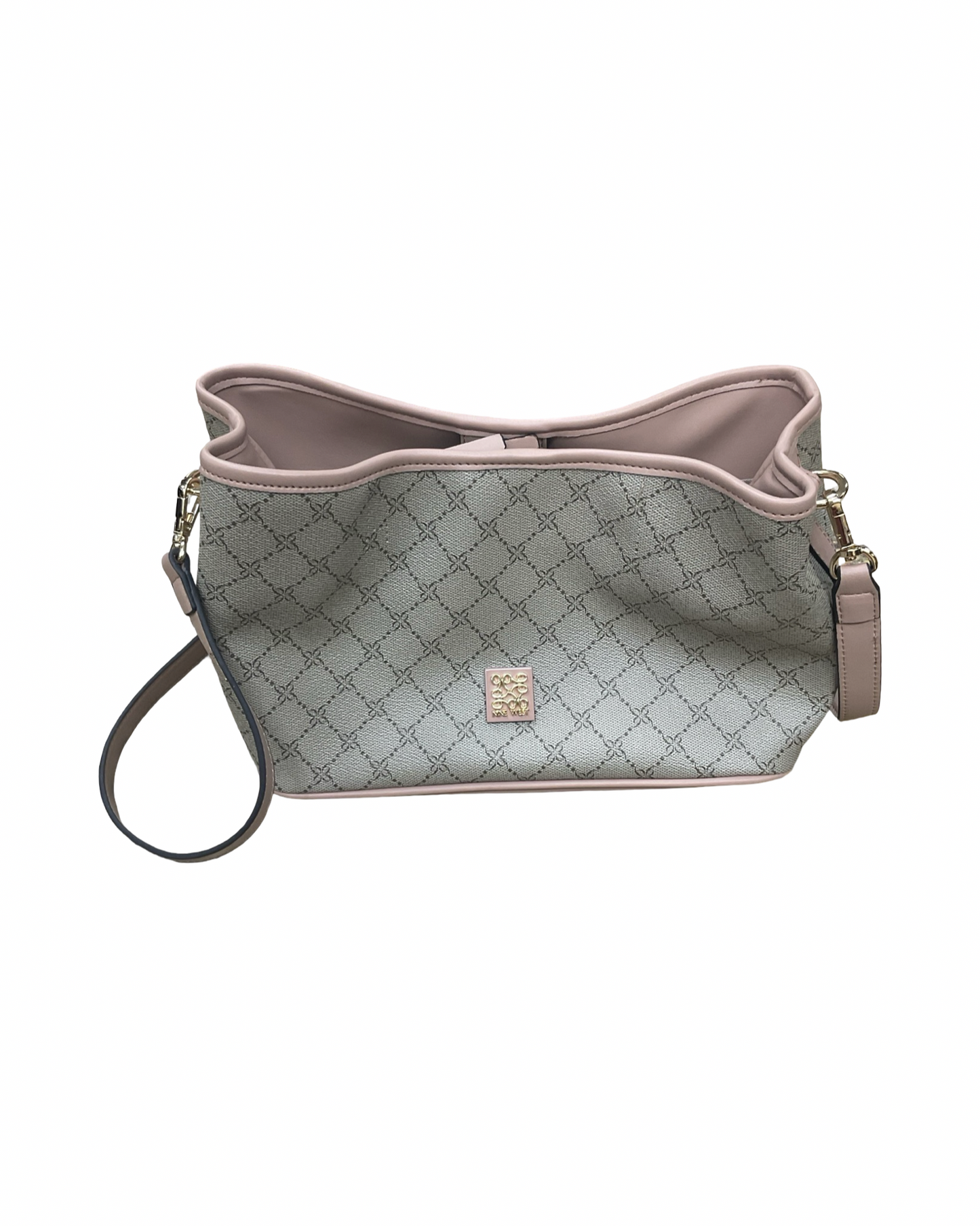 Handbag By Nine West In Pink & Tan, Size:Small
