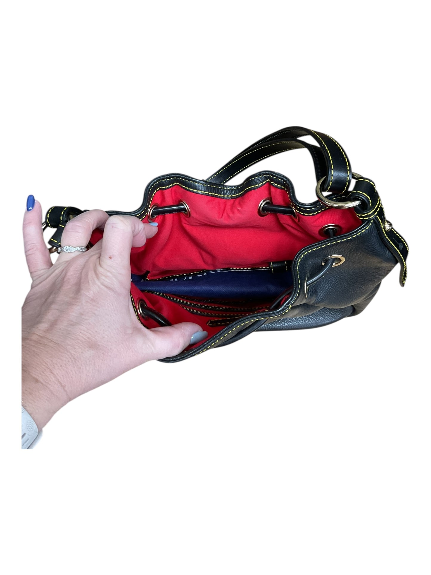 Crossbody Designer By Dooney And Bourke In Black, Size:Large