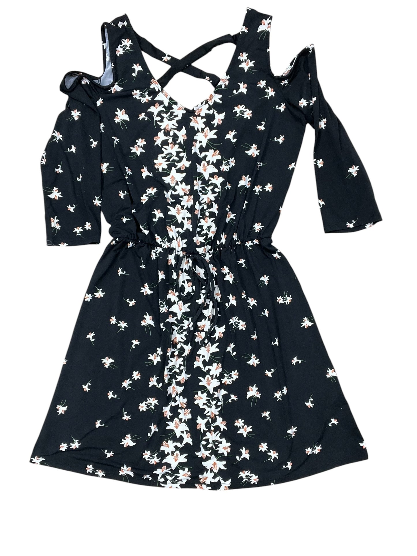 Dress Casual Midi By Maurices In Black, Size:M