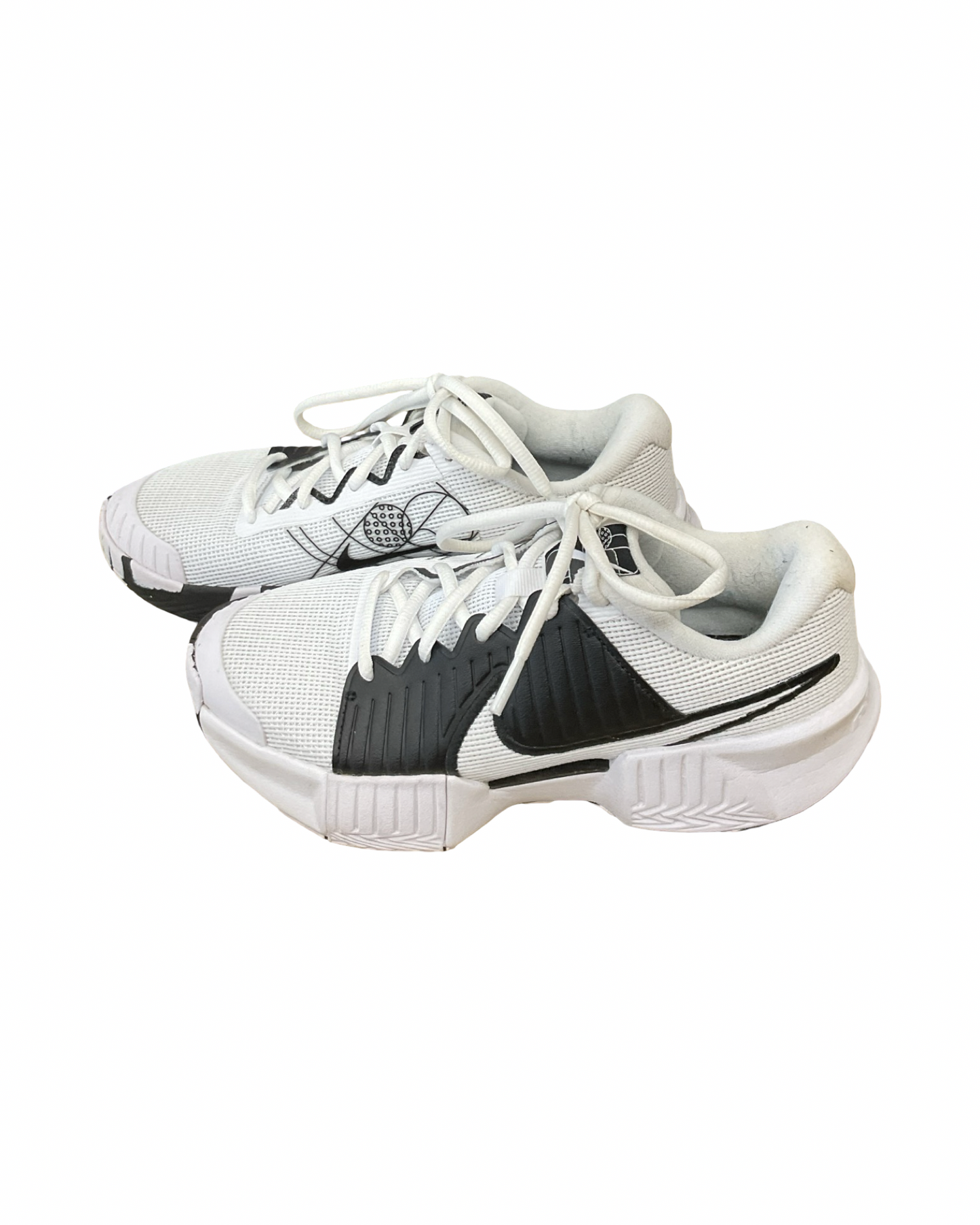 Shoes Athletic By Nike In White, Size:6