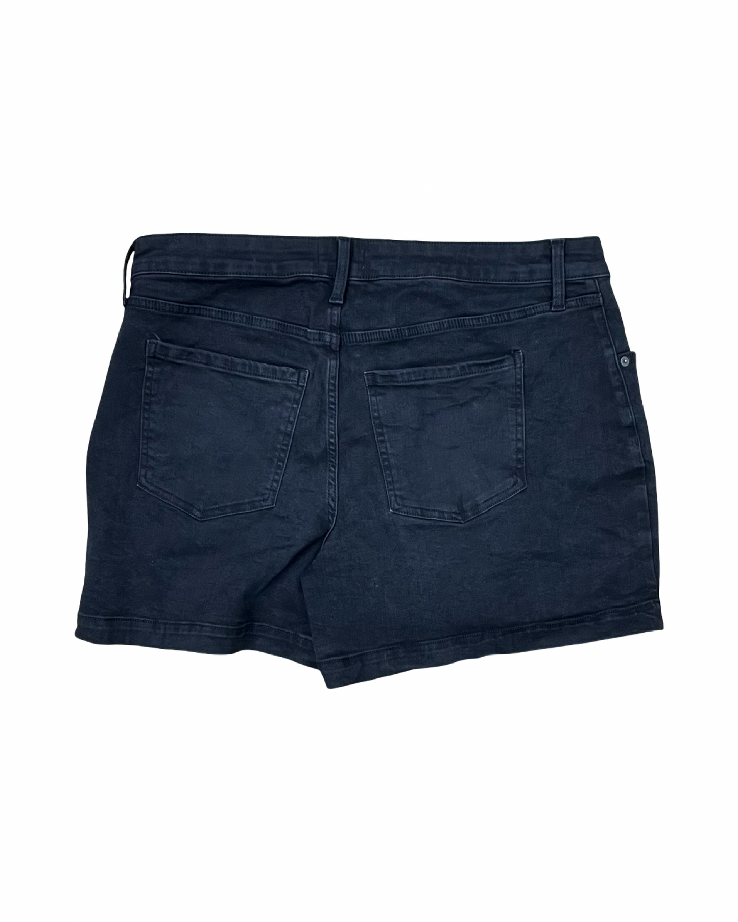 Shorts By Maurices In Black Denim, Size:14
