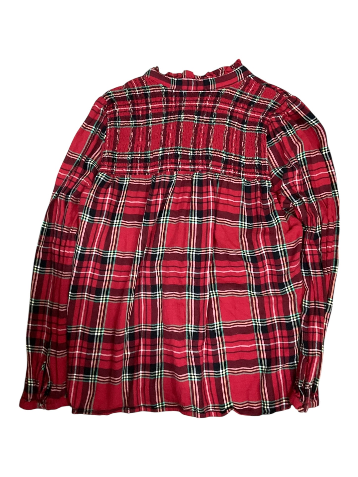 Top Ls By J. Crew In Red, Size:S