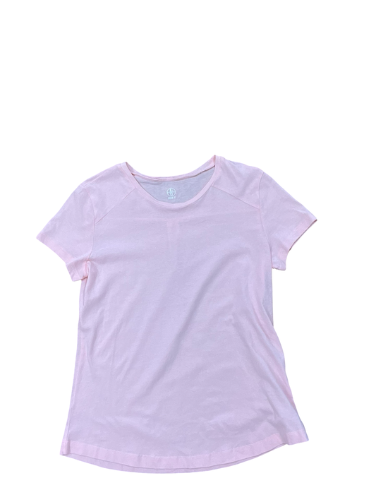Top Ss Basic By Clothes Mentor In Pink, Size:S