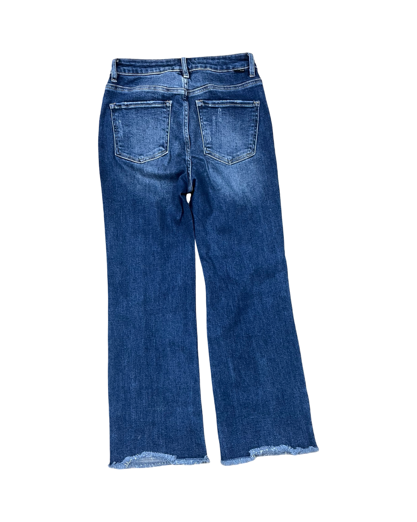 Jeans Flared By Risen In Blue Denim, Size:6
