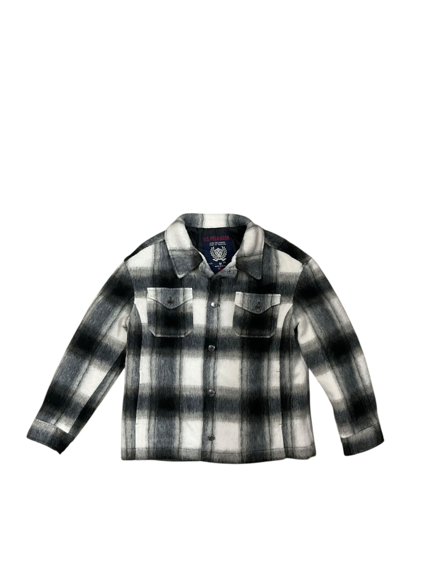 Jacket Shirt By Us Polo Assoc In Cream, Size:M