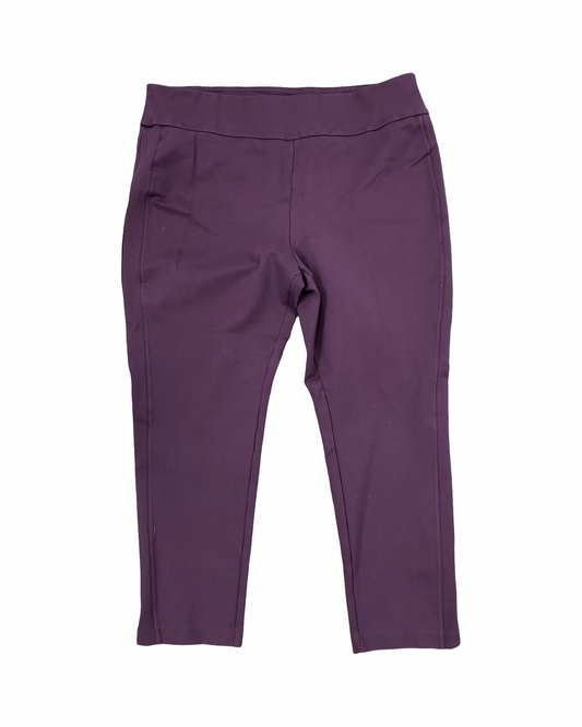 Pants Dress By Express In Maroon, Size:16