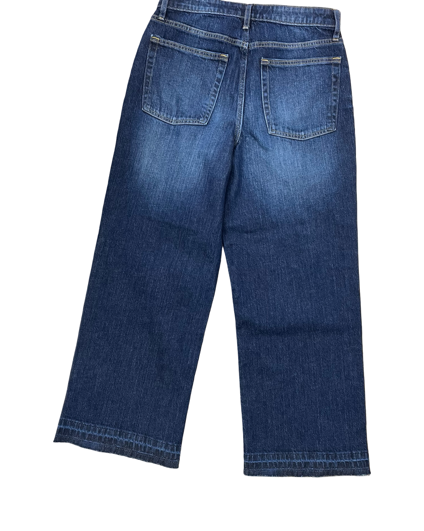Jeans Wide Leg By Free Assembly In Blue Denim, Size:4