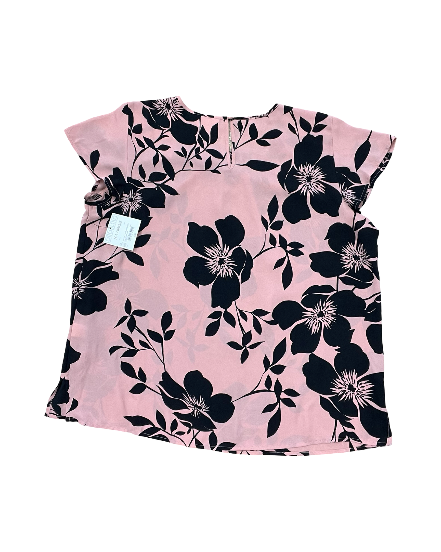 Top Ss By Liz Claiborne In Orange, Size:Xl
