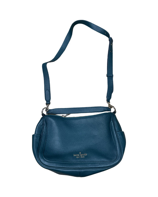 Crossbody Designer By Kate Spade In Teal, Size:Medium