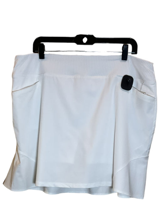 Athletic Skirt Skort By Adidas  Size: Xl