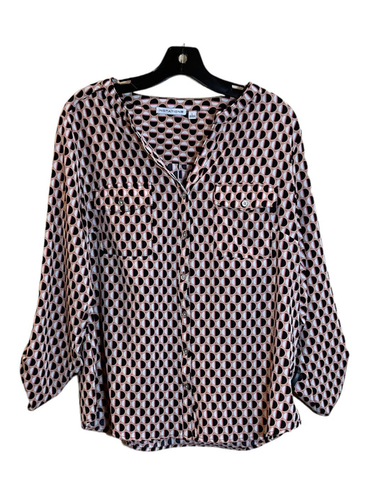 Top Long Sleeve By Notations  Size: L